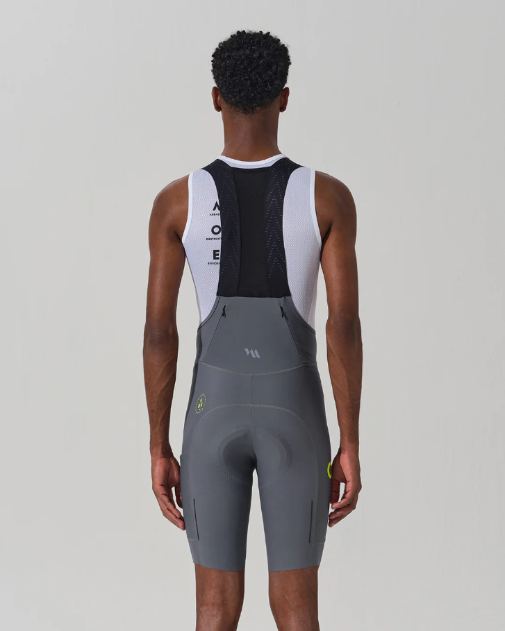 STRAORDINARIO II . BIB SHORTS . GRAPHITE GREY