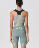 WOMENS BIB SHORTS STRAORDINARIO MISTY GREEN