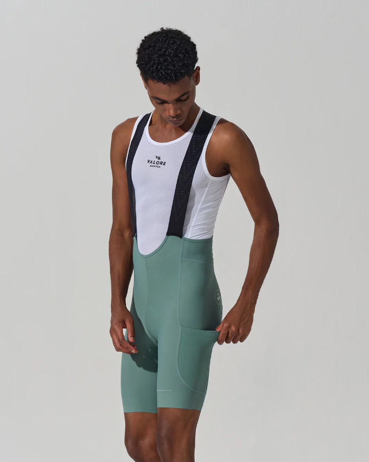STRAORDINARIO II . BIB SHORTS . SAGE GREEN