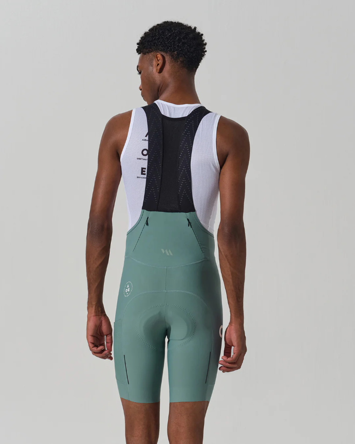 STRAORDINARIO II . BIB SHORTS . SAGE GREEN