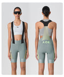 WOMENS BIB SHORTS STRAORDINARIO MISTY GREEN