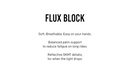 FLUX BLOCK PADDED CYCLING GLOVES - DEEP NAVY