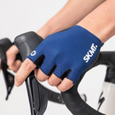 FLUX BLOCK PADDED CYCLING GLOVES - DEEP NAVY