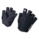 FLUX BLOCK PADDED CYCLING GLOVES - MIDNIGHT BLACK