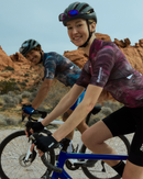 FLUX BLOCK PADDED CYCLING GLOVES - MIDNIGHT BLACK