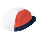 CYCLING CAP FLUX BLOCK - NAVY / ORANGE