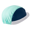 CYCLING CAP FLUX BLOCK - WHITE / GREEN