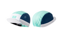 CYCLING CAP FLUX BLOCK - WHITE / GREEN