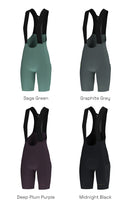 STRAORDINARIO II . WOMENS BIB SHORTS . GRAPHITE GREY