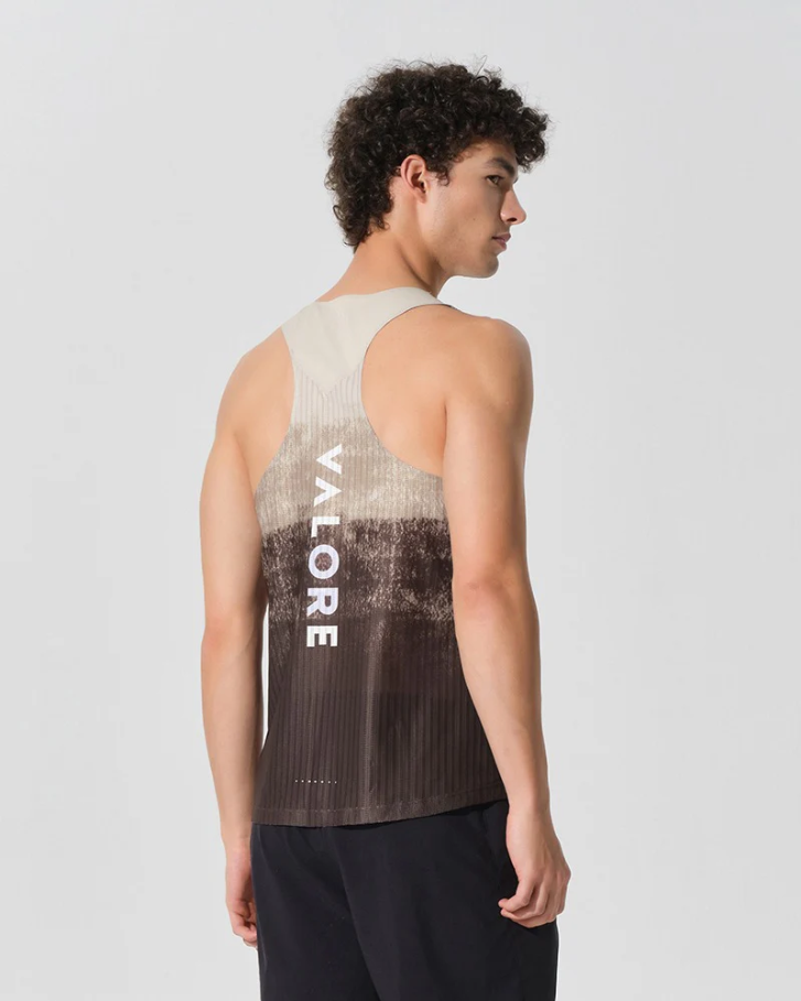 RUNNING SINGLET TERRA GRADIENT DESERT SAND