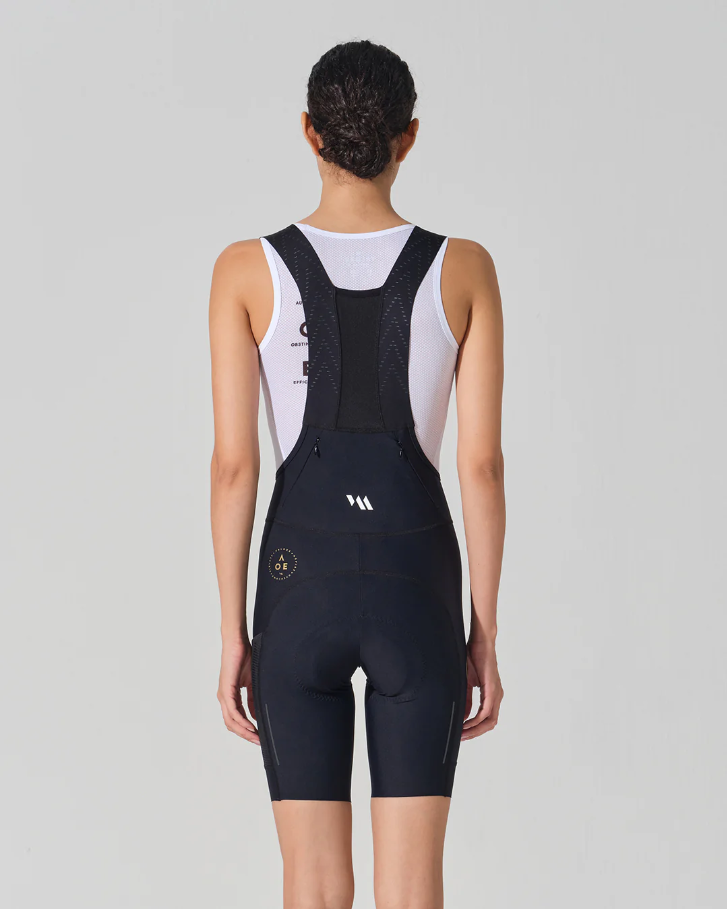 STRAORDINARIO II . WOMENS BIB SHORTS . MIDNIGHT BLACK
