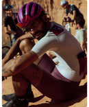 STRAORDINARIO II . WOMENS BIB SHORTS . DEEP PLUM PURPLE
