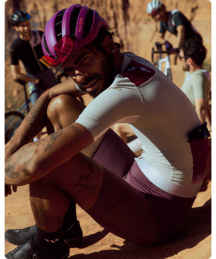 STRAORDINARIO II . WOMENS BIB SHORTS . DEEP PLUM PURPLE