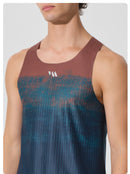 RUNNING SINGLET TERRA GRADIENT OCEAN RUST