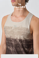 RUNNING SINGLET TERRA GRADIENT DESERT SAND