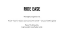 MENS BIB SHORTS RIDE EASE (BLACK)