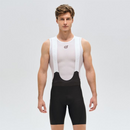 MENS BIB SHORTS 25-MINIMA BLACK GREY