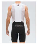 MENS BIB SHORTS 25-MINIMA BLACK GREY