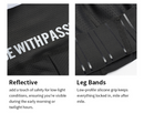 MENS BIB SHORTS 25-MINIMA BLACK GREY