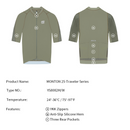 MENS JERSEY 25-TRAVELER MOSS GREY