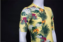 LOKKA TROPICAL YELLOW SHORTSLEEVE JERSEY