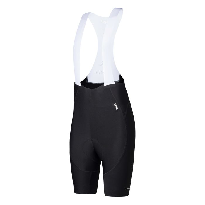 WOMENS BIB SHORTS RIDE EASE (BLACK)