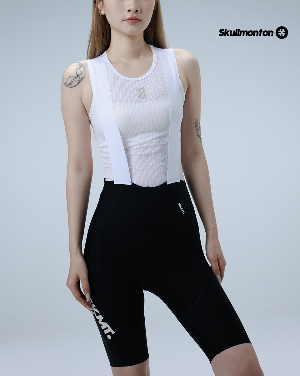 WOMENS BIB SHORTS RIDE EASE (BLACK)