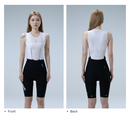 WOMENS BIB SHORTS RIDE EASE (BLACK)