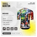 SKULL MONTON MENS SHORTSLEEVE JERSEY MOVIES GREEN