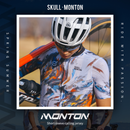 SKULL MONTON MENS CYCLING JERSEY PALETTE