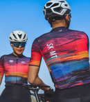 SKULL MONTON MENS CYCLING JERSEY SUNSET