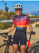 SKULL MONTON MENS CYCLING JERSEY SUNSET