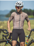 MENS CYCLING BIB SHORTS PRO SPEEDA BROWN