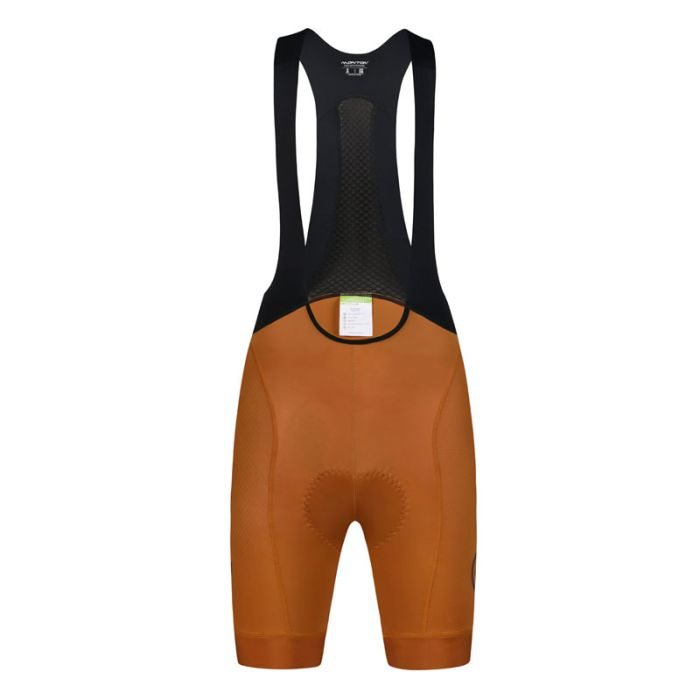 SKULL MONTON WOMENS CYCLING BIB SHORTS SADDLE BROWN