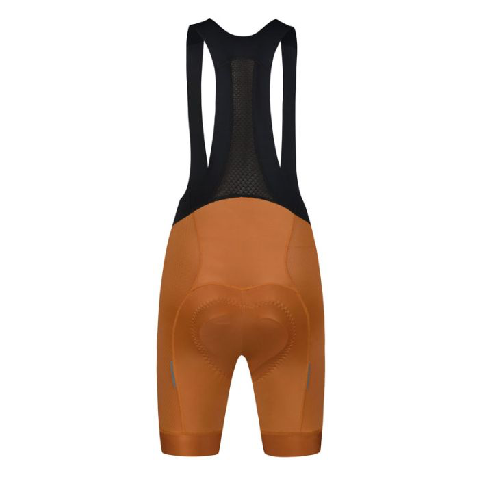 SKULL MONTON WOMENS CYCLING BIB SHORTS SADDLE BROWN