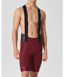 VALORE MONTON MENS BIB SHORTS VERSA WINE RED