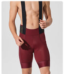 VALORE MONTON MENS BIB SHORTS VERSA WINE RED