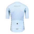 SKULL MONTON MENS SHORT SLEEVE CYCLING JERSEY 11AM LIGHT BLUE