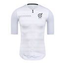 SKULL MONTON MENS SHORT SLEEVE CYCLING JERSEY AMPM WHITE