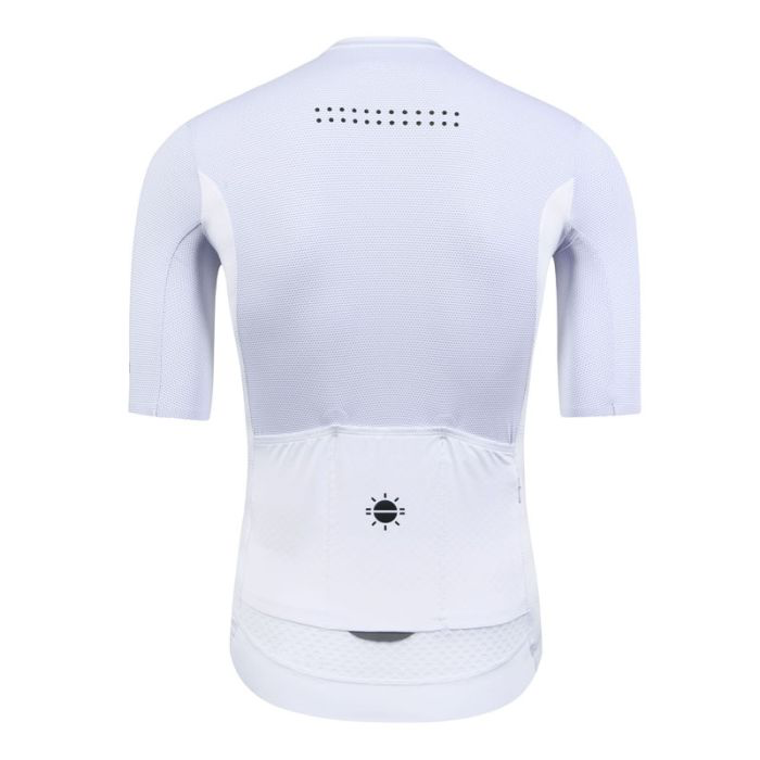 SKULL MONTON MENS SHORT SLEEVE CYCLING JERSEY AMPM WHITE