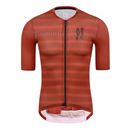 SKULL MONTON MENS SHORT SLEEVE CYCLING JERSEY 05PM RED