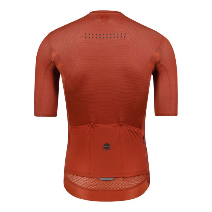 SKULL MONTON MENS SHORT SLEEVE CYCLING JERSEY 05PM RED