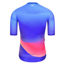 SKULL MONTON MENS CYCLING JERSEY NORTHERNLIGHTS BLUE PINK