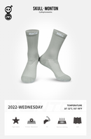 COTTON BLEND SOCKS GREEN WEDNESDAY II
