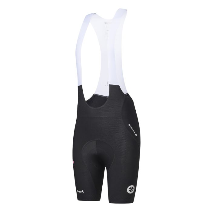 SKMT WOMENS FLUX BLOCK BIB SHORTS MIDNIGHT BLACK