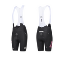 SKMT WOMENS FLUX BLOCK BIB SHORTS MIDNIGHT BLACK