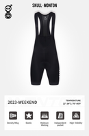 SKULL MONTON MENS CYCLING BIB SHORTS WEEKEND III