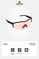 PHOTOCHROMIC CYCLING SUNGLASSES NIFO MATTE BLACK