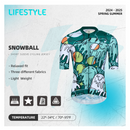 LIFESTYLE MENS JERSEY SNOWBALL GREEN