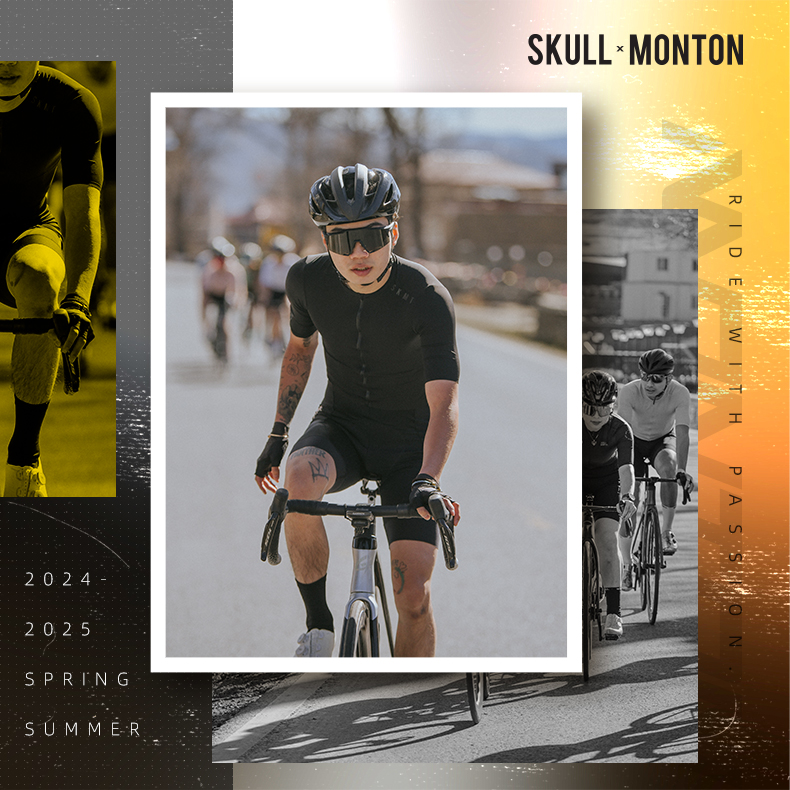 SKULL MONTON MENS JERSEY MINIMA BLACK